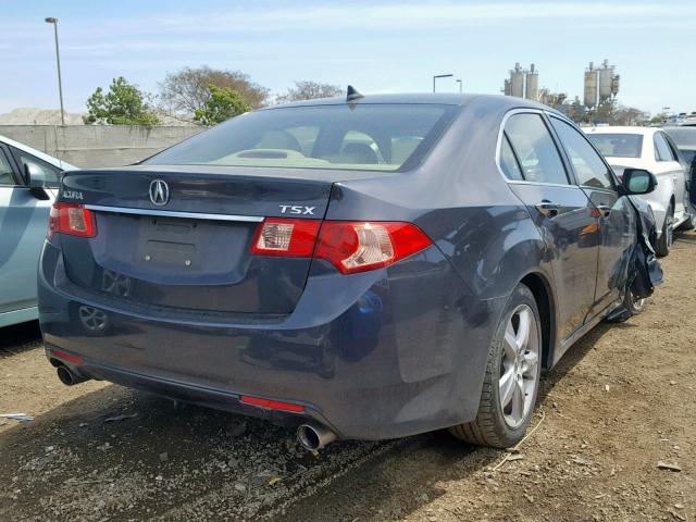 JH4CU2F69DC014149 - 2013 ACURA TSX TECH BLACK photo 4