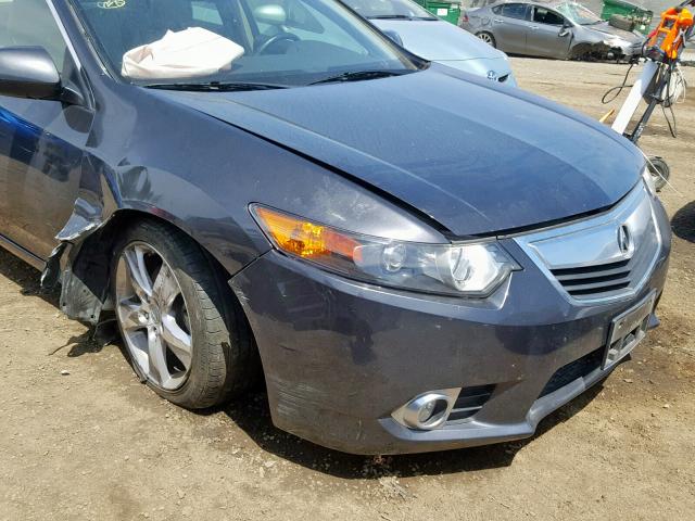 JH4CU2F69DC014149 - 2013 ACURA TSX TECH BLACK photo 9