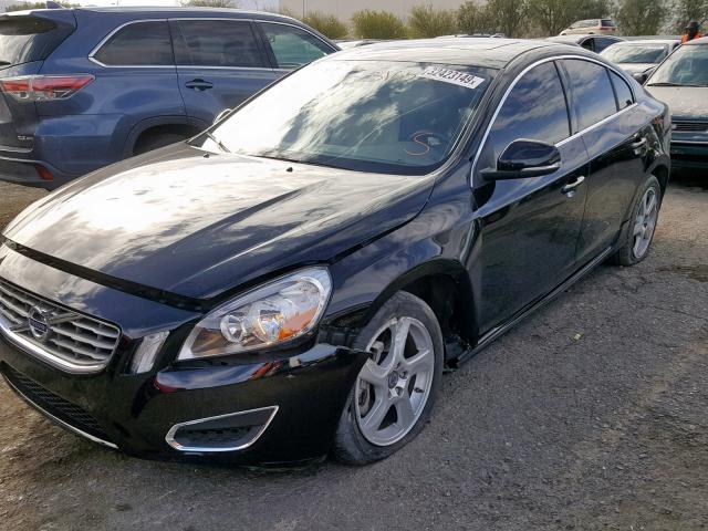 YV1622FS2C2025395 - 2012 VOLVO S60 T5 BLACK photo 2