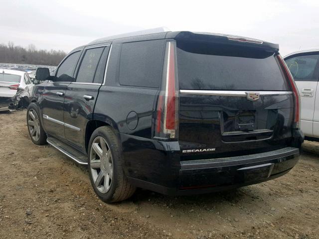 1GYS4MKJ5FR632419 - 2015 CADILLAC ESCALADE L BLACK photo 3