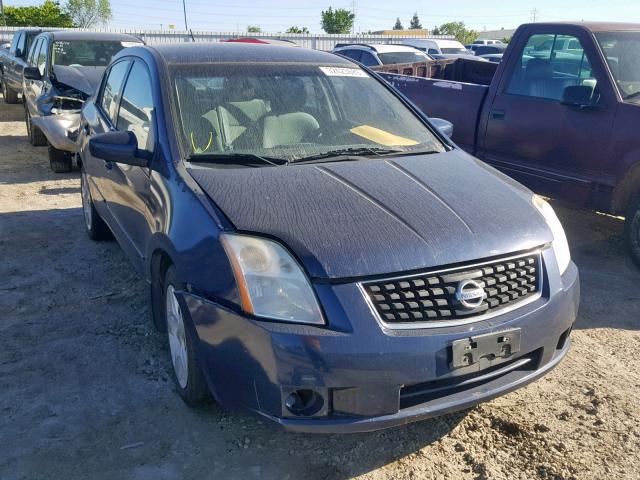 3N1AB61E08L651562 - 2008 NISSAN SENTRA 2.0 BLUE photo 1