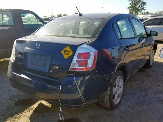 3N1AB61E08L651562 - 2008 NISSAN SENTRA 2.0 BLUE photo 4