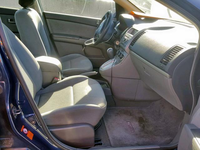 3N1AB61E08L651562 - 2008 NISSAN SENTRA 2.0 BLUE photo 5