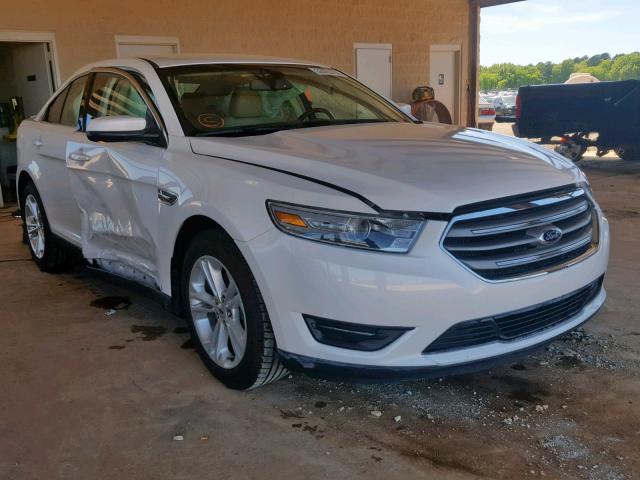 1FAHP2E87EG139331 - 2014 FORD TAURUS SEL WHITE photo 1