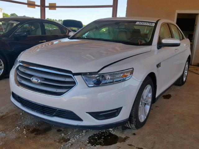 1FAHP2E87EG139331 - 2014 FORD TAURUS SEL WHITE photo 2