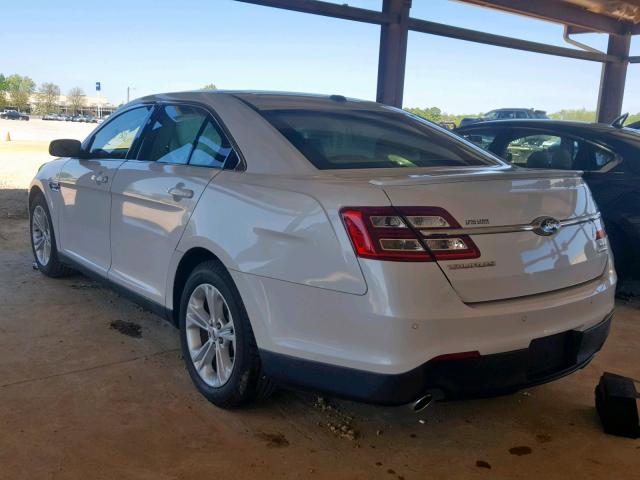 1FAHP2E87EG139331 - 2014 FORD TAURUS SEL WHITE photo 3