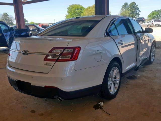 1FAHP2E87EG139331 - 2014 FORD TAURUS SEL WHITE photo 4