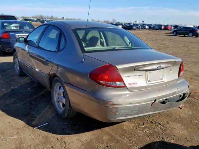 1FAFP55S24G151941 - 2004 FORD TAURUS SES BROWN photo 3