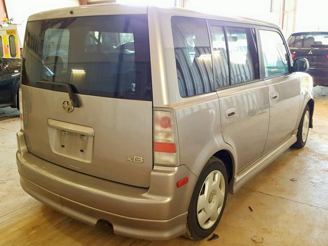 JTLKT324954021998 - 2005 TOYOTA SCION XB 棕色 照片 4
