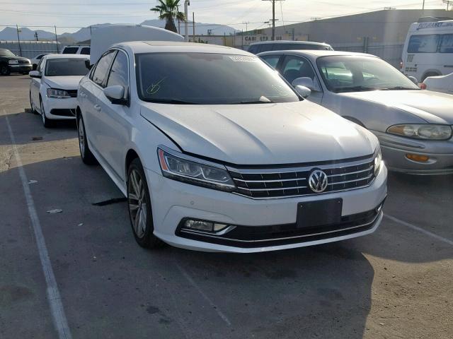 1VWGT7A37HC019627 - 2017 VOLKSWAGEN PASSAT SE WHITE photo 1