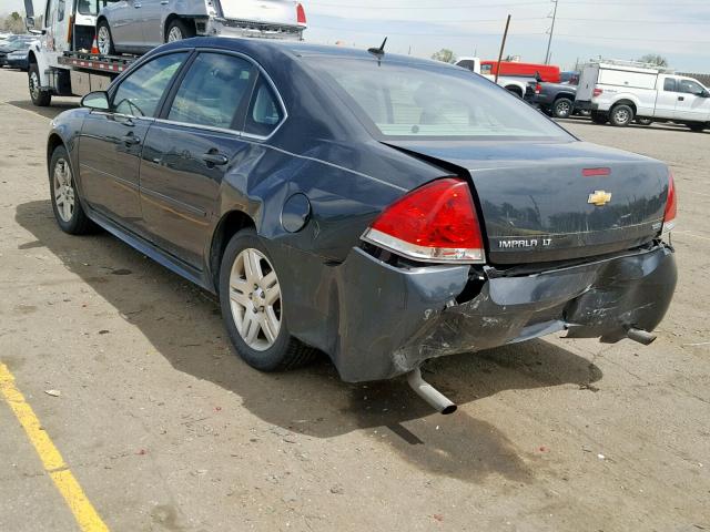 2G1WB5E30E1182775 - 2014 CHEVROLET IMPALA LIM GRAY photo 3