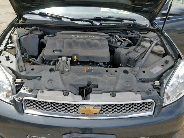 2G1WB5E30E1182775 - 2014 CHEVROLET IMPALA LIM GRAY photo 7