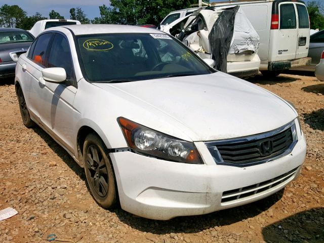 1HGCP26458A009394 - 2008 HONDA ACCORD LXP WHITE photo 1