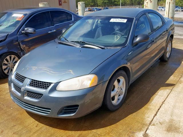 1B3EL46T76N280440 - 2006 DODGE STRATUS SX GREEN photo 2