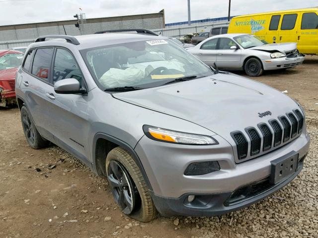 1C4PJMCB4GW225772 - 2016 JEEP CHEROKEE L SILVER photo 1