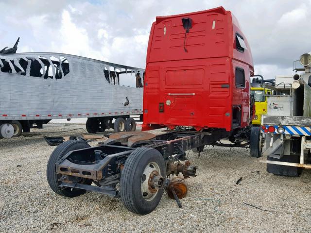 4V4NC9EJ28N265069 - 2008 VOLVO VN VNL RED photo 4