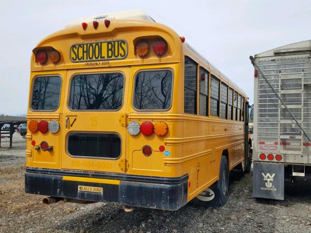 1BAKBC5A3BF280822 - 2011 BLUE BIRD SCHOOL BUS YELLOW photo 4