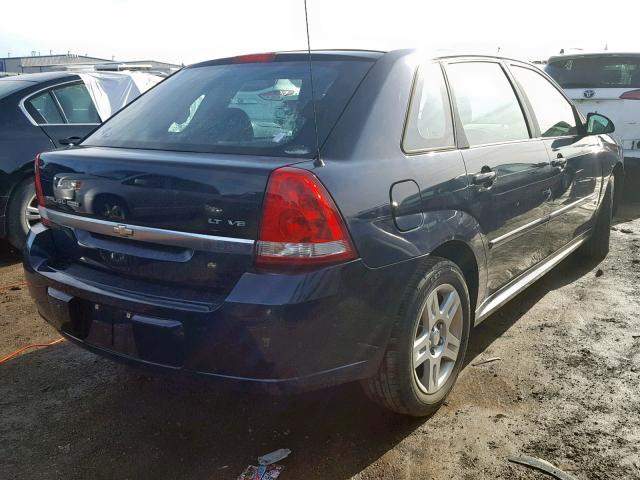 1G1ZT61846F186615 - 2006 CHEVROLET MALIBU MAX BLUE photo 4
