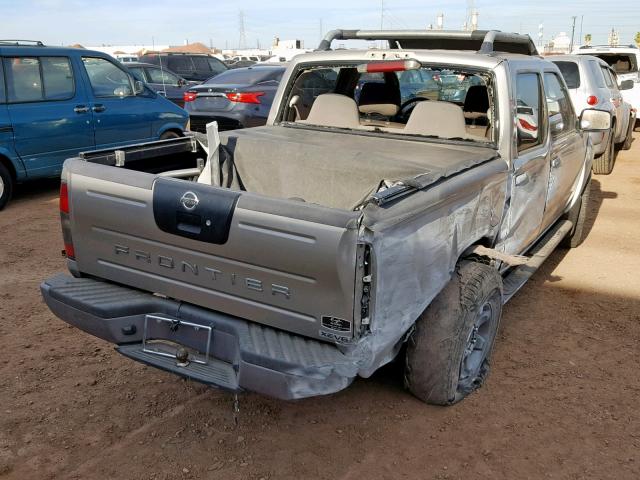 1N6ED27T83C434690 - 2003 NISSAN FRONTIER C TAN photo 4