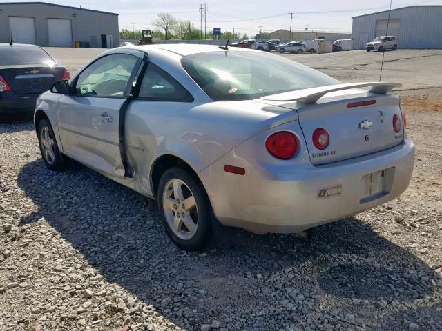 1G1AT18H197207487 - 2009 CHEVROLET COBALT LT SILVER photo 3