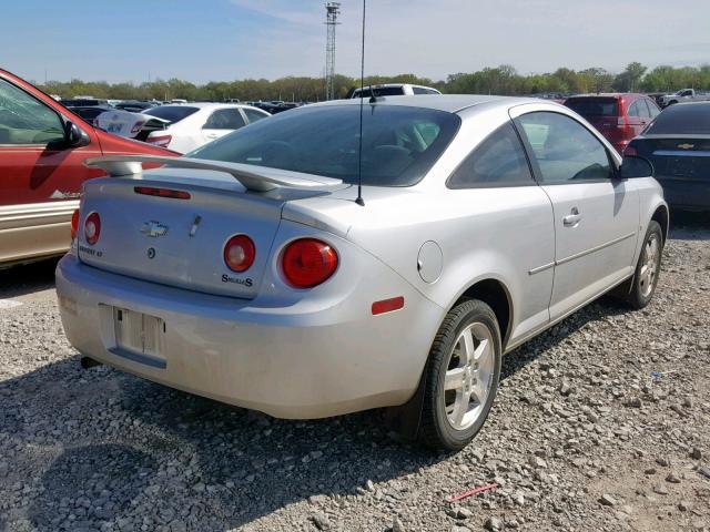 1G1AT18H197207487 - 2009 CHEVROLET COBALT LT SILVER photo 4