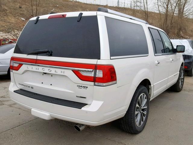 5LMJJ3JT1FEJ10510 - 2015 LINCOLN NAVIGATOR 白色 照片 4
