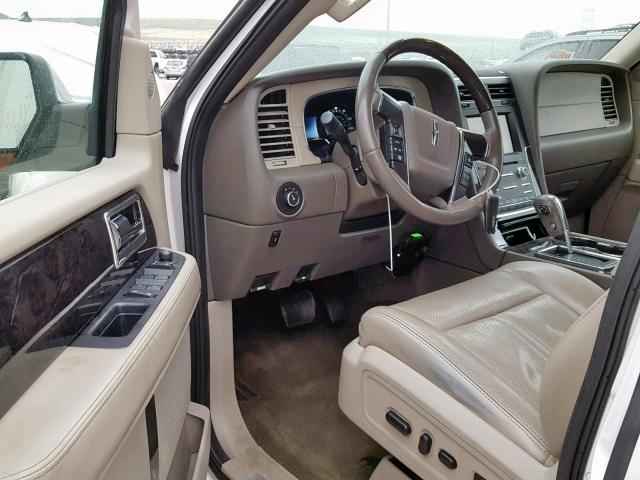 5LMJJ3JT1FEJ10510 - 2015 LINCOLN NAVIGATOR 白色 照片 9
