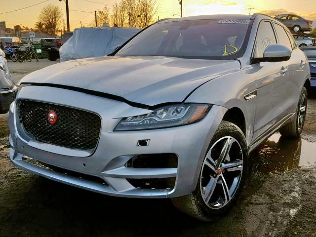 SADCL2FX3JA267153 - 2018 JAGUAR F-PACE R - SILVER photo 2