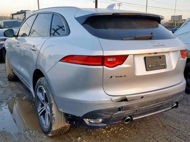 SADCL2FX3JA267153 - 2018 JAGUAR F-PACE R - SILVER photo 3