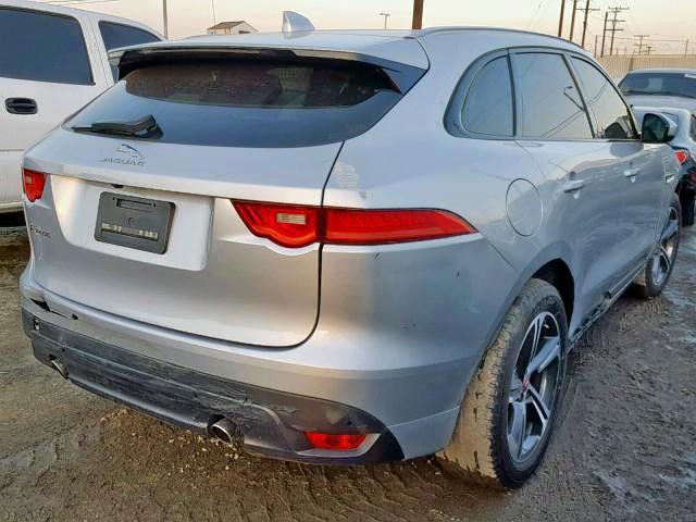 SADCL2FX3JA267153 - 2018 JAGUAR F-PACE R - SILVER photo 4