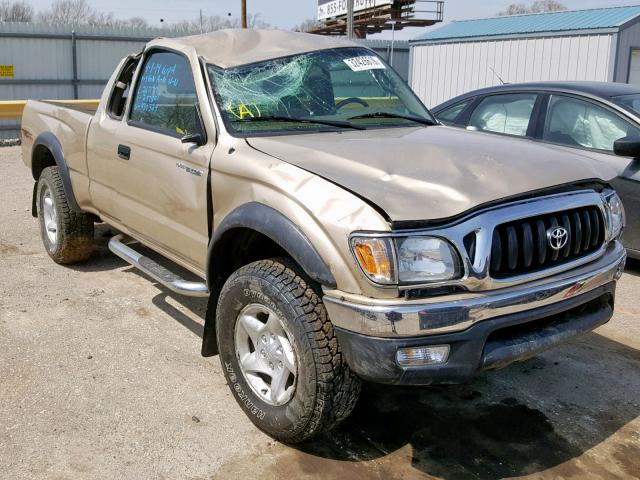 5TESN92N94Z439324 - 2004 TOYOTA TACOMA XTR TAN photo 1