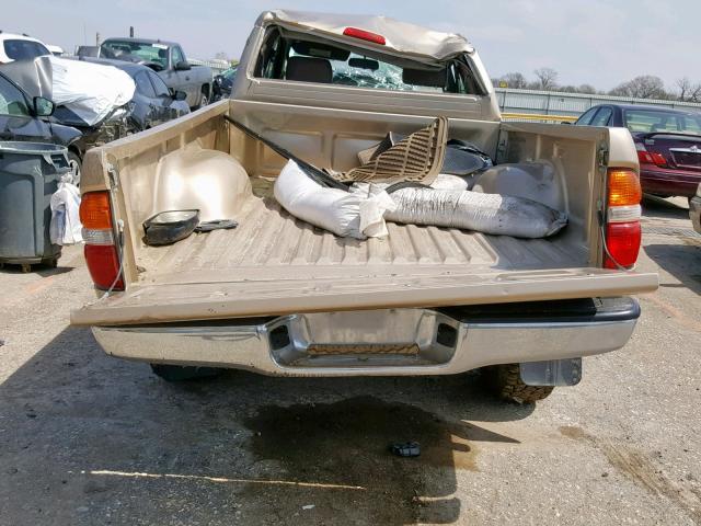 5TESN92N94Z439324 - 2004 TOYOTA TACOMA XTR TAN photo 6