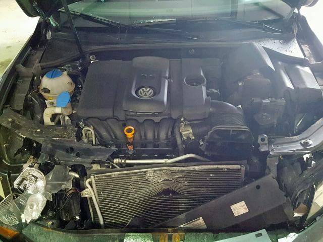 1VWAP7A36DC127063 - 2013 VOLKSWAGEN PASSAT S GRAY photo 7