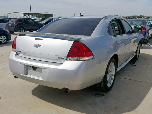 2G1WC5E39E1122572 - 2014 CHEVROLET IMPALA LIM SILVER photo 4