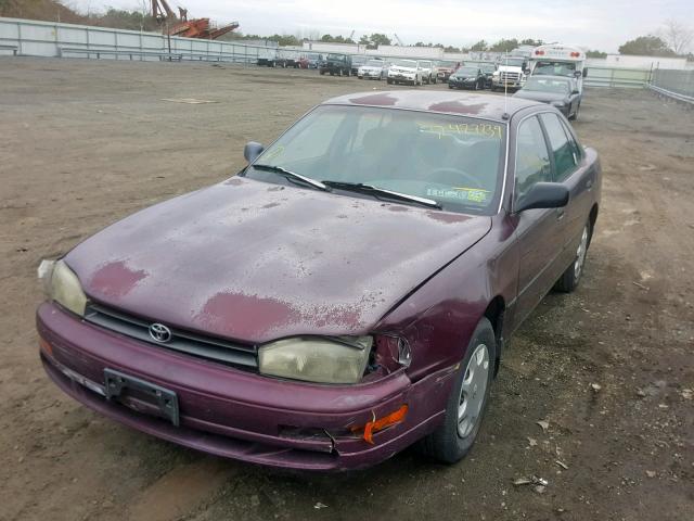 4T1SK11E0NU108620 - 1992 TOYOTA CAMRY DLX 勃艮第红 照片 2