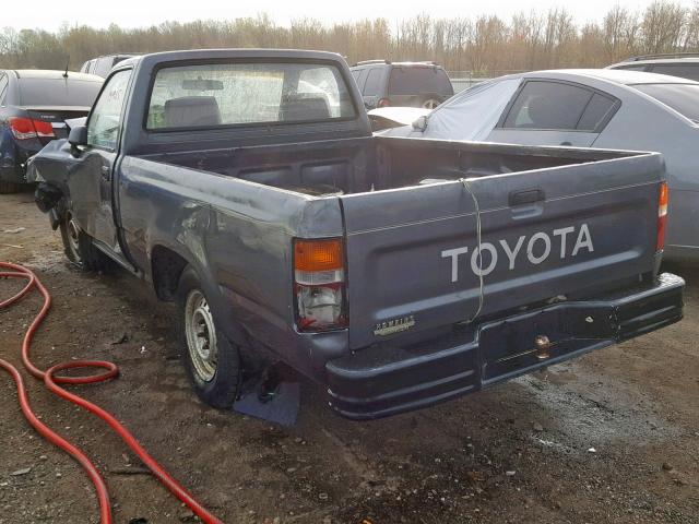 4TARN81A5PZ063787 - 1993 TOYOTA PICKUP 1/2 GRAY photo 3