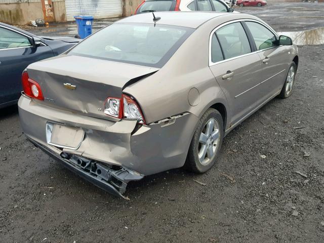 1G1ZH57B48F227925 - 2008 CHEVROLET MALIBU 1LT 米色 照片 4