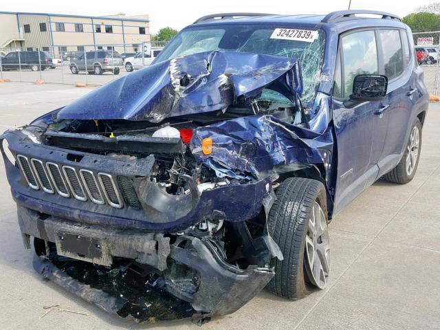 Zaccjabb5jph 18 Jeep Renegade L Blue Price History History Of Past Auctions Prices And Bids History Of Salvage And Used Vehicles