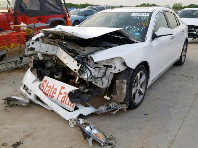 1G1ZC5EU9CF145779 - 2012 CHEVROLET MALIBU 1LT 白色 照片 2
