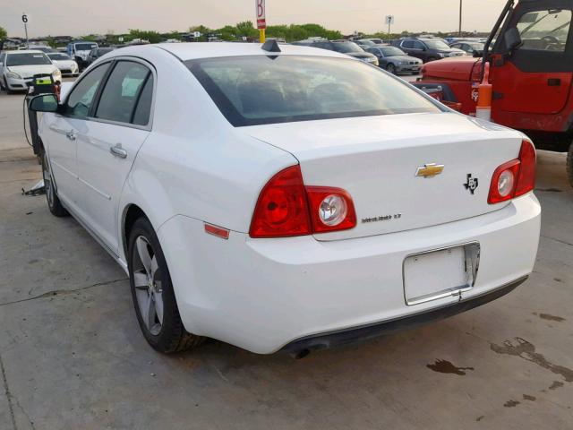 1G1ZC5EU9CF145779 - 2012 CHEVROLET MALIBU 1LT 白色 照片 3