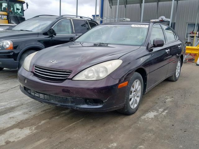 JTHBF30G720064589 - 2002 LEXUS ES 300 PURPLE photo 2