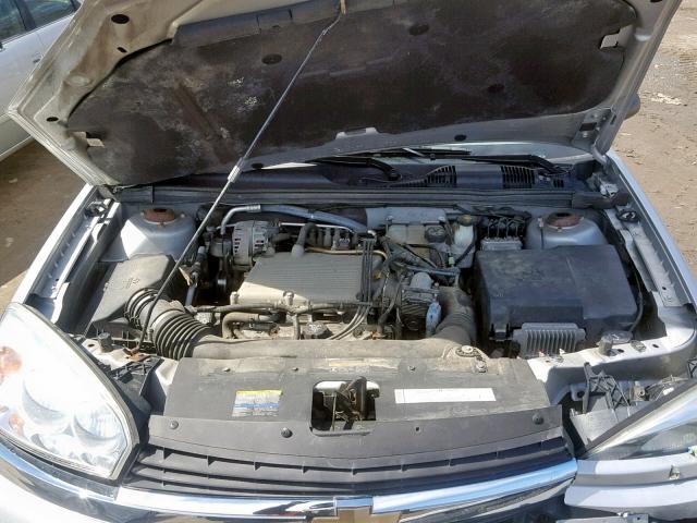 1G1ZT52805F175263 - 2005 CHEVROLET MALIBU LS GRAY photo 7