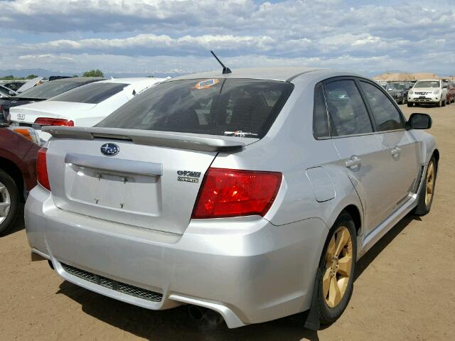 JF1GV7F63BG518897 - 2011 SUBARU IMPREZA WR SILVER photo 4