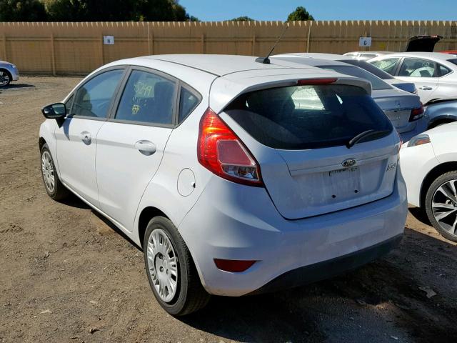 3FADP4TJ5FM200442 - 2015 FORD FIESTA S WHITE photo 3