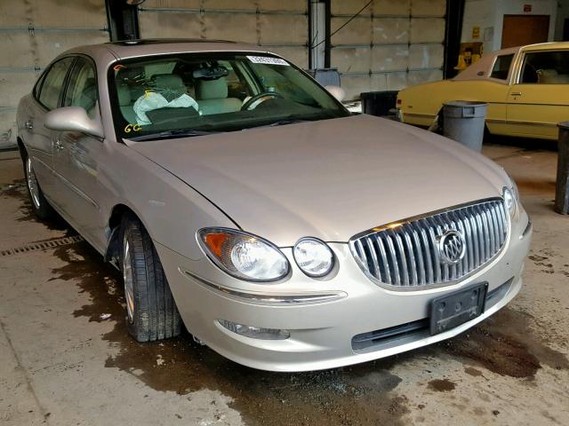 2G4WD582691265777 - 2009 BUICK LACROSSE C GOLD photo 1