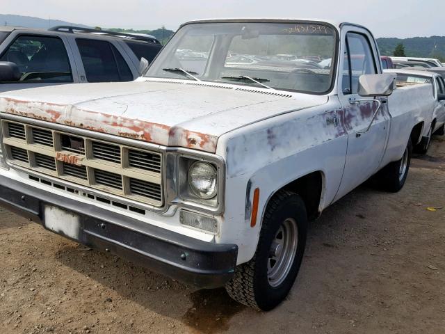 TCD147Z518977 - 1977 GMC SIERRA WHITE photo 2