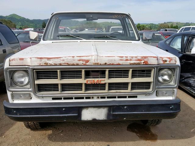 TCD147Z518977 - 1977 GMC SIERRA WHITE photo 9