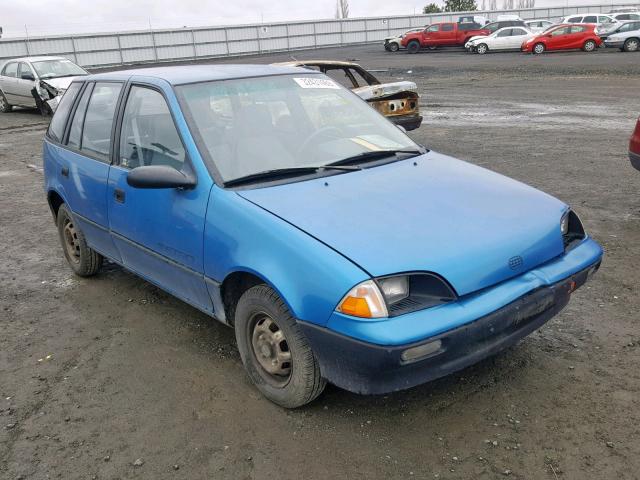 JG1MR6460LK768085 - 1990 GEO METRO LSI BLUE photo 1