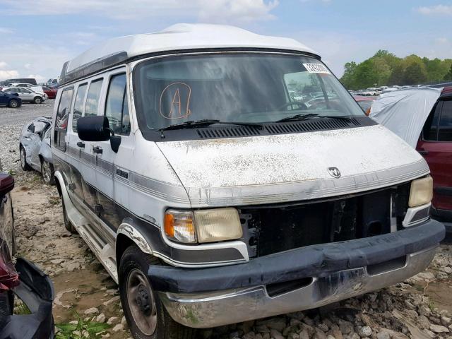 2B7HB21Y8RK541709 - 1994 DODGE RAM VAN B2 WHITE photo 1