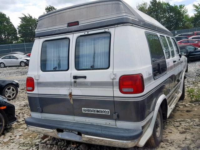 2B7HB21Y8RK541709 - 1994 DODGE RAM VAN B2 WHITE photo 4